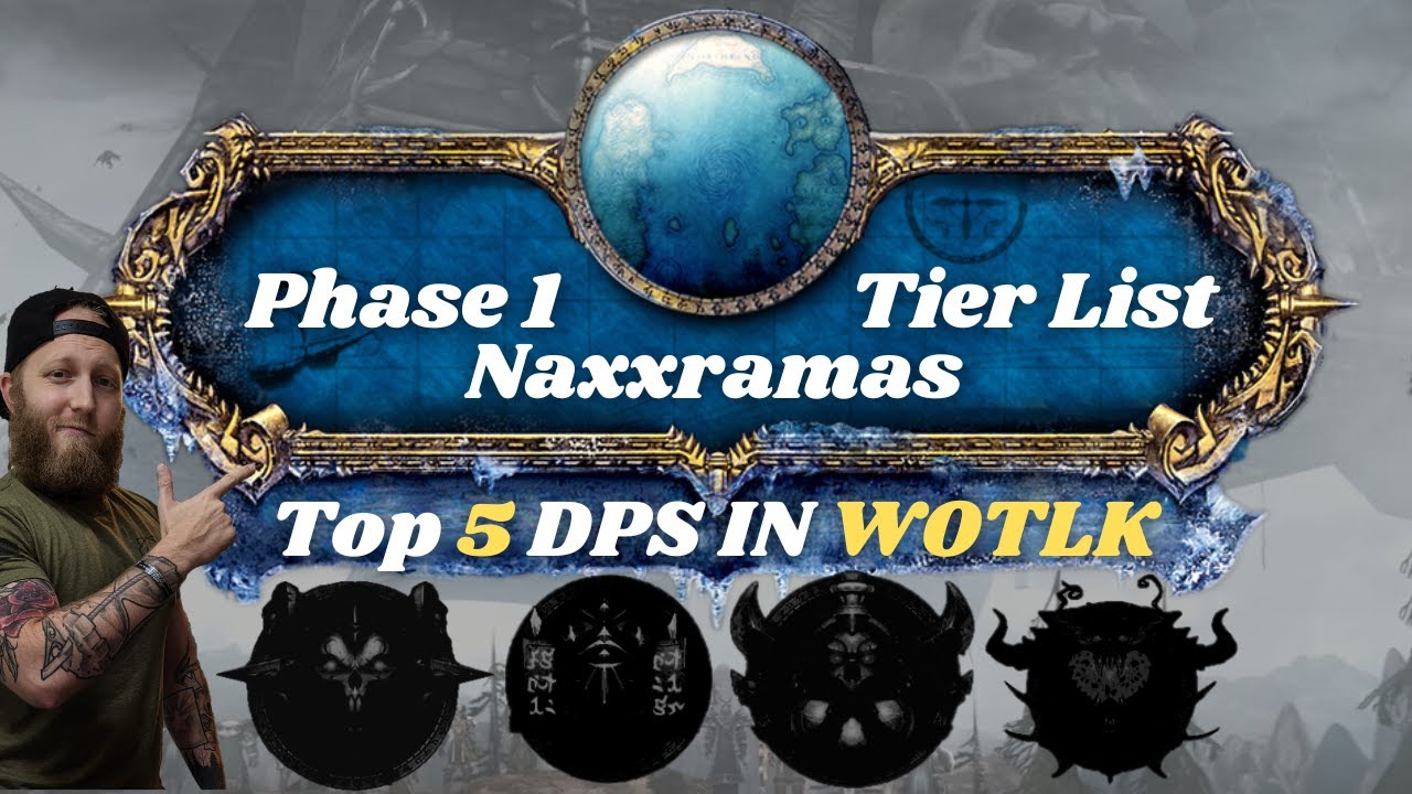 THE 5 BEST DPS IN PHASE 1 WOTLK CLASSIC | Naxxramas Raid Tier