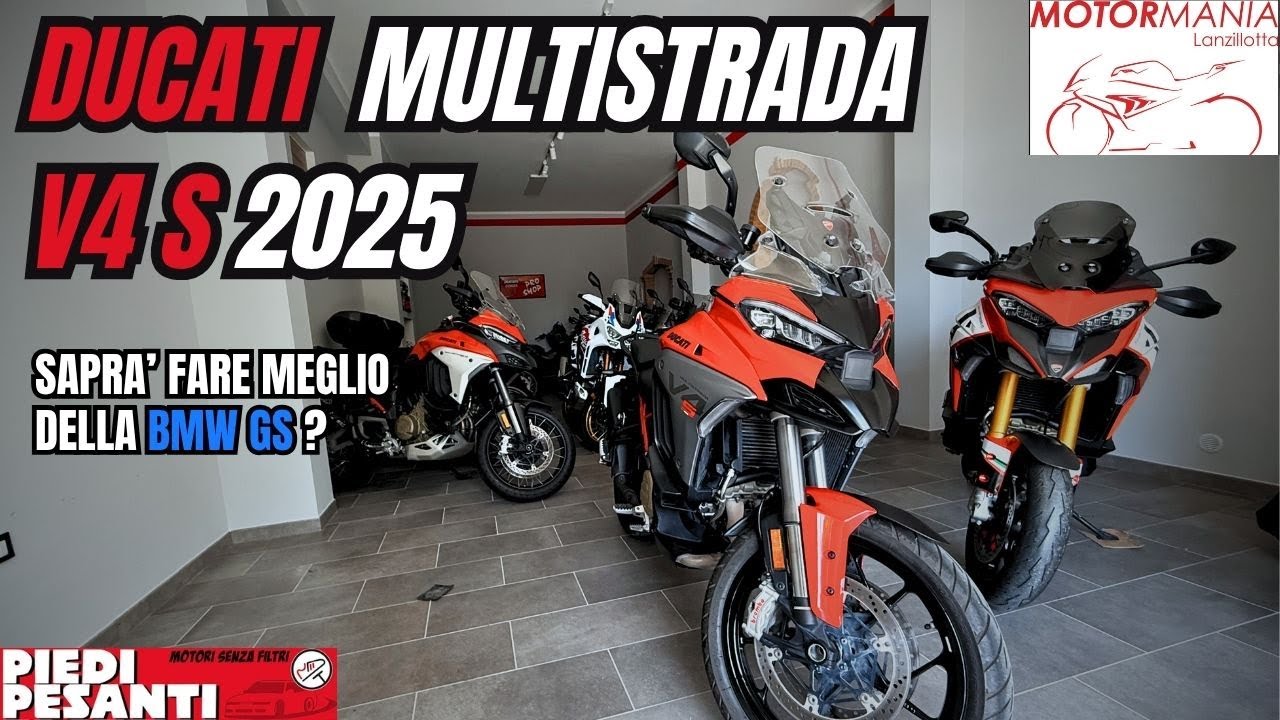 MULTISTRADA V4S 2025 : la DUCATI definitiva punta al trono. Ce la farà?