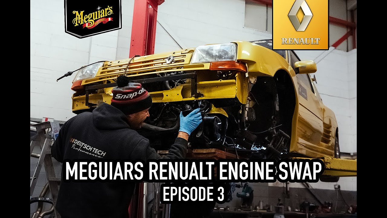 MEGUAIRS RENAULT ENGINE SWAP - EPISODE 3
