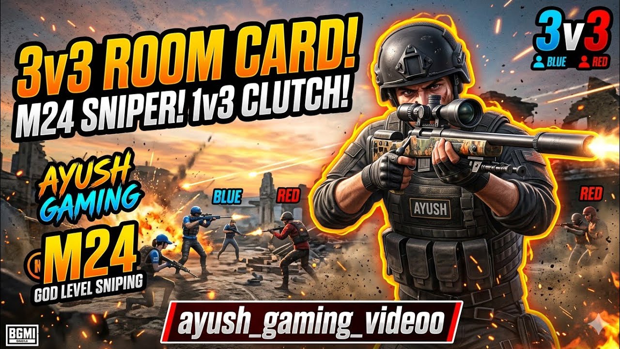 3v3 room kard m24 #video #bgmi #viral #viralvideo #viralvideos #viralreels #viralshorts 