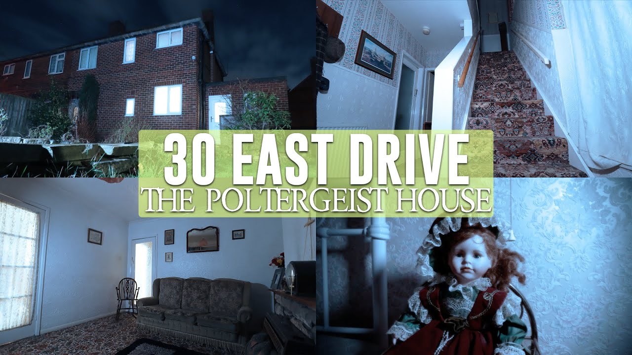 We tried to Stay OVERNIGHT in the most HAUNTED POLTERGEIST HOUSE in England [30 East Drive]