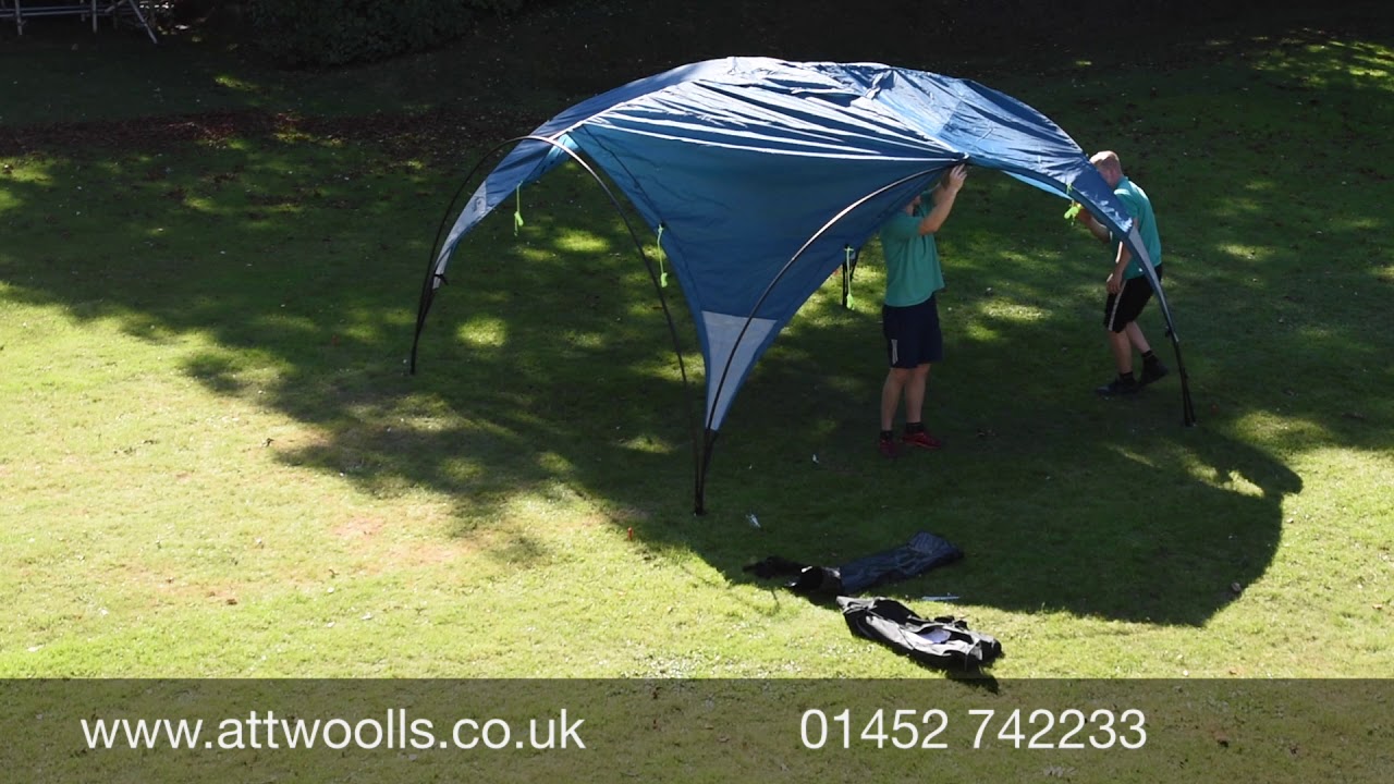 Royal Event Shelter Pitching & Packing Video (Real Time)