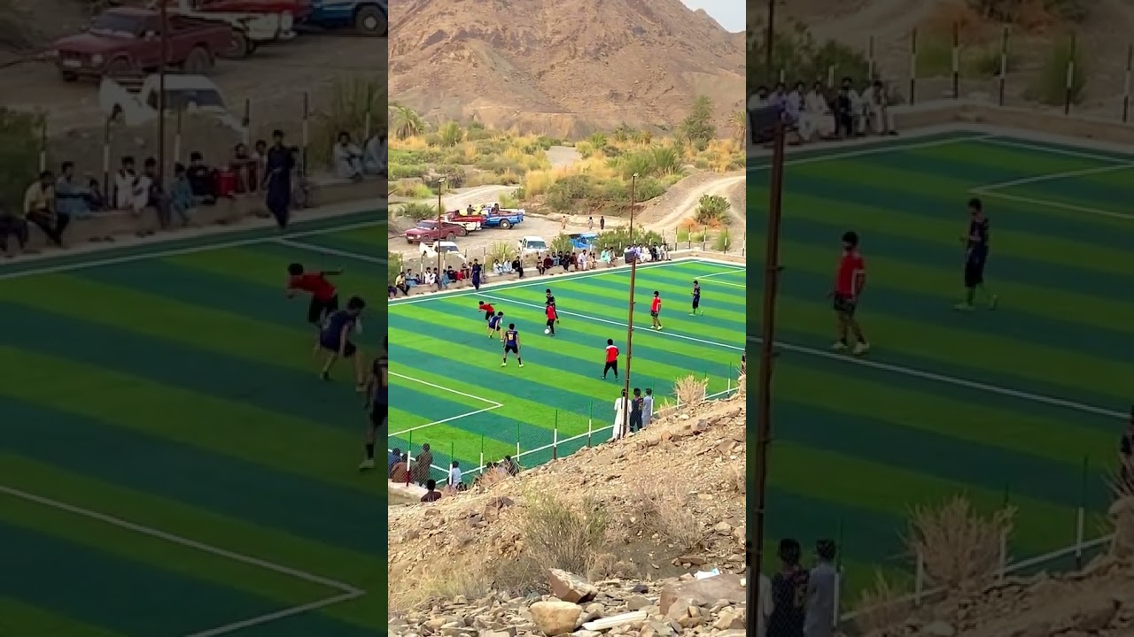 Woow Beautiful Football Ground In Balochistan #shorts #youtubeshorts #shortsvideo