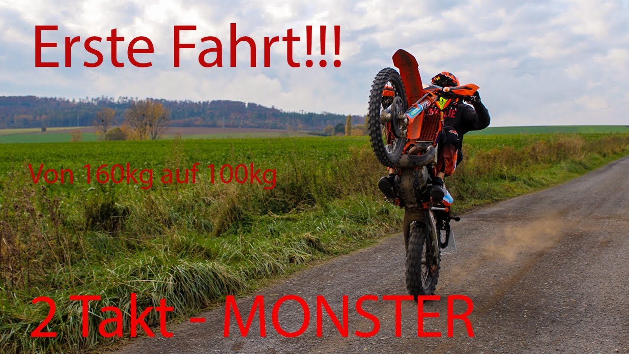 2-Takt Monster | Erste Runde mit der EXC | KTM EXC 300 TPI