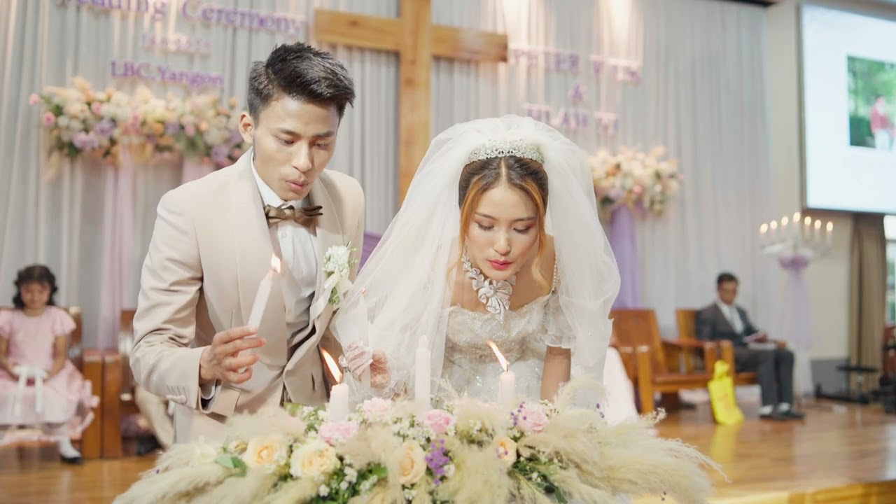 Peter P UK & Hlah Yi Wedding