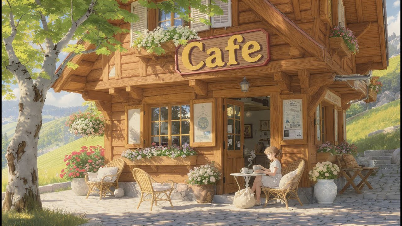 🔴 LIVE | Lofi Music for Concentration | Rainy Cafe Ambience