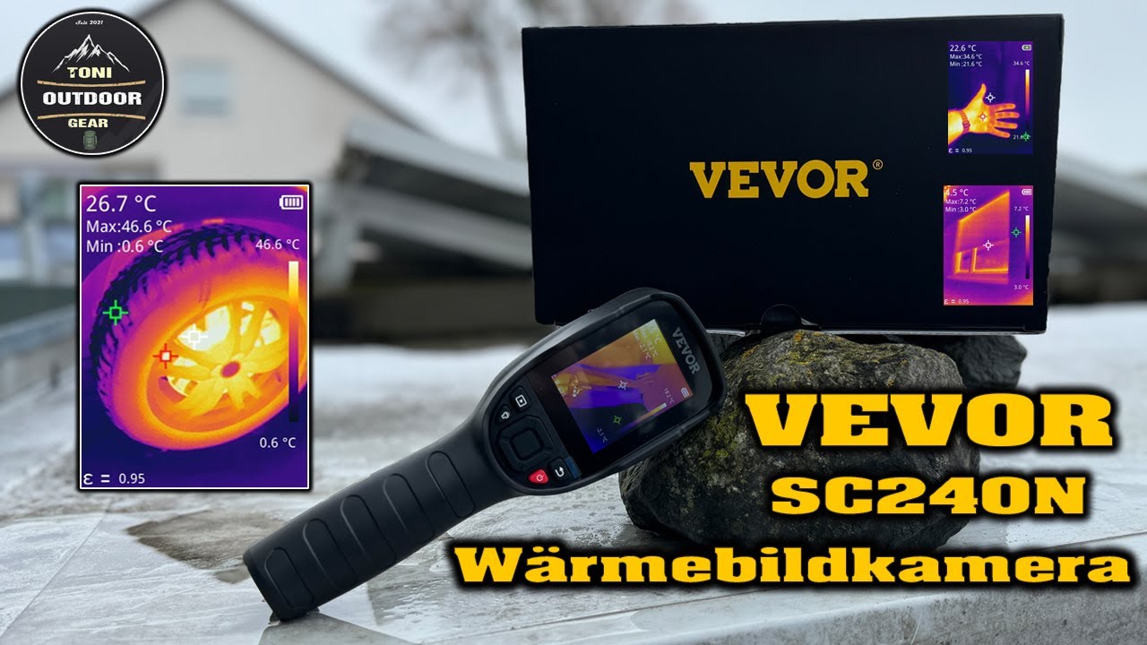 Vevor SC240N Wärmebildkamera zur Fehlersuche #vevor #termalkamera #termal #if #kamera #thermography