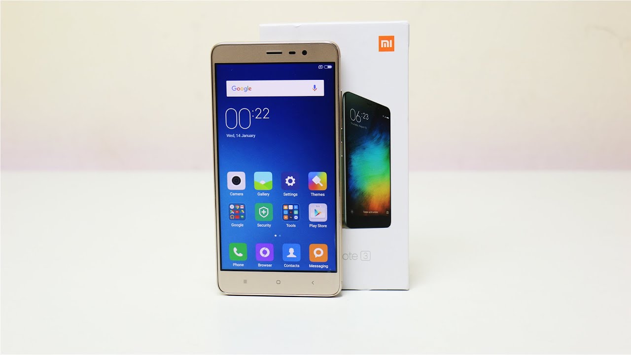 Redmi Note 3 Unboxing and First Boot | The Inventar