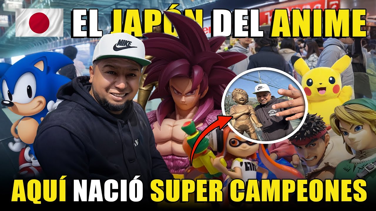 Viví el Japón Otaku 🇯🇵 | Super Campeones, Pokémon y Dragon Ball