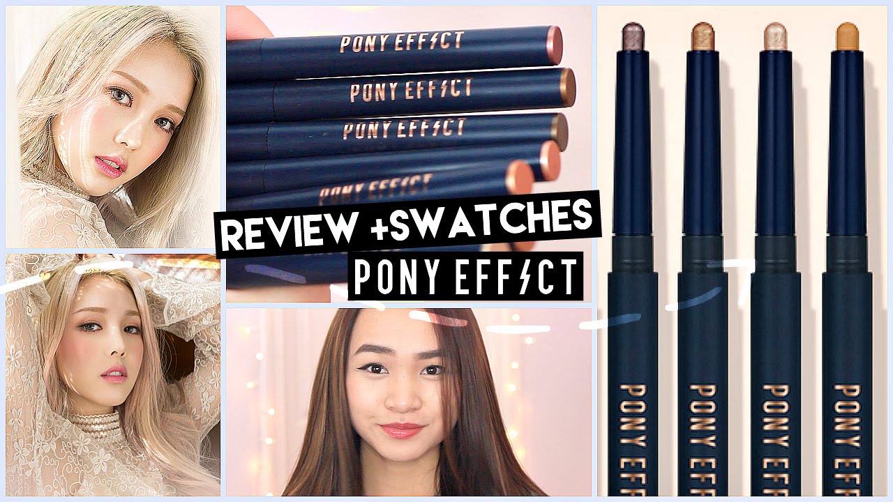 PONY EFFECT⎪Essentials Collection♡Stay Put Eye Sticks Review +Swatches