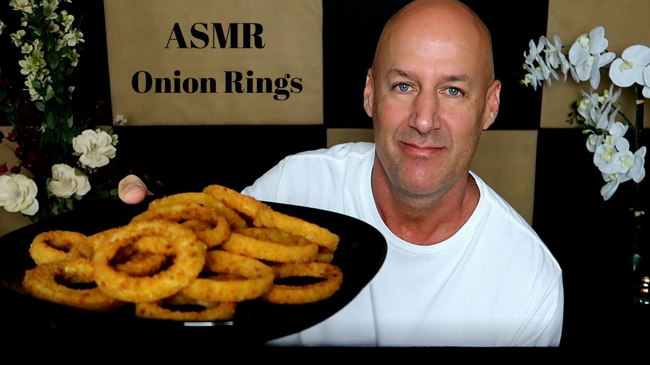 ASMR Onion Rings~Extreme Crunch-Eating Sounds~No Talking