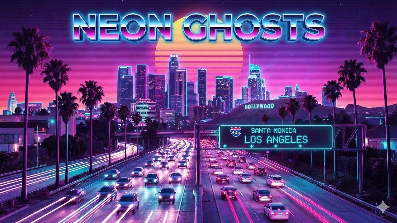 Neon Ghosts  - 80s Style Synth Pop