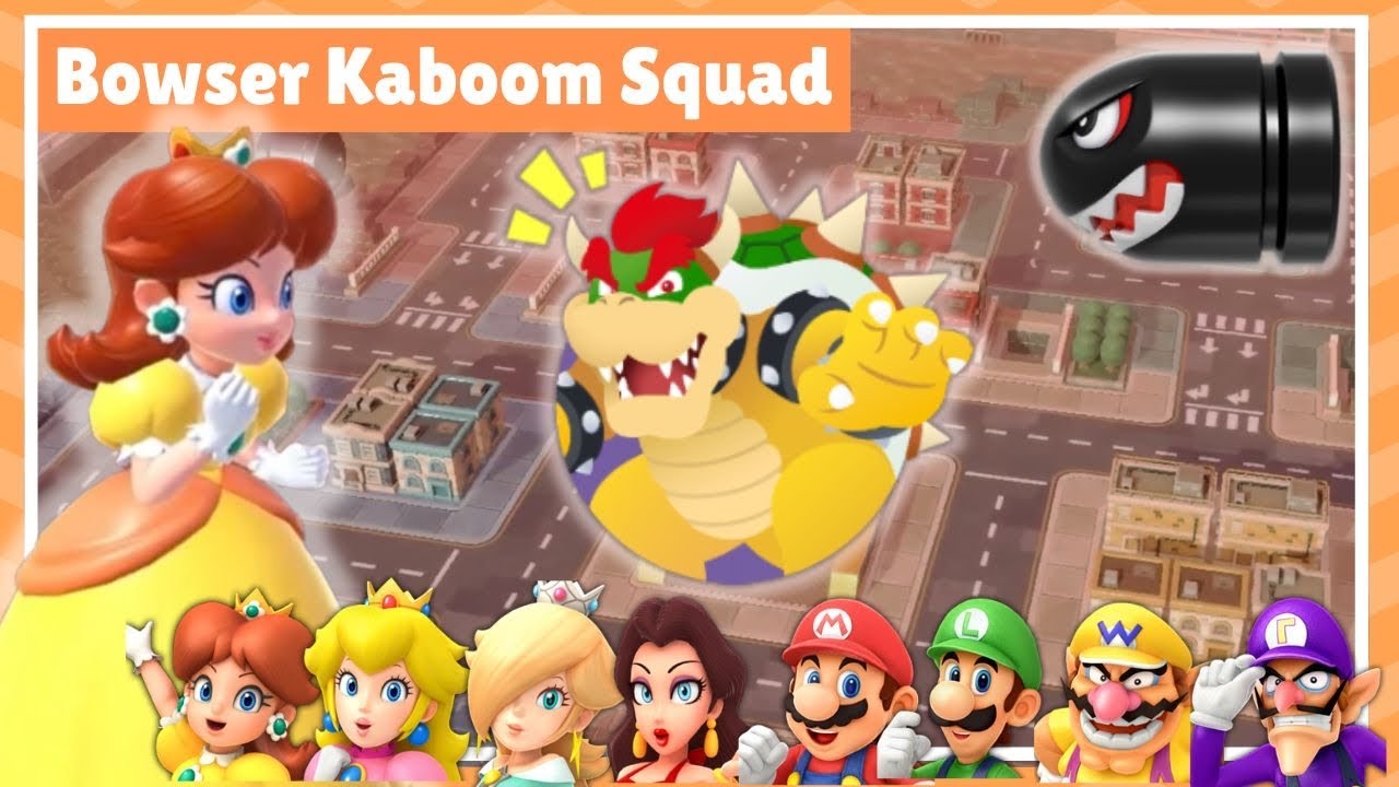 ✿ Bowser Kaboom Squad #2 [Hard] - Bomber Bill (Daisy Gameplay) | Super Mario Party Jamboree ✿