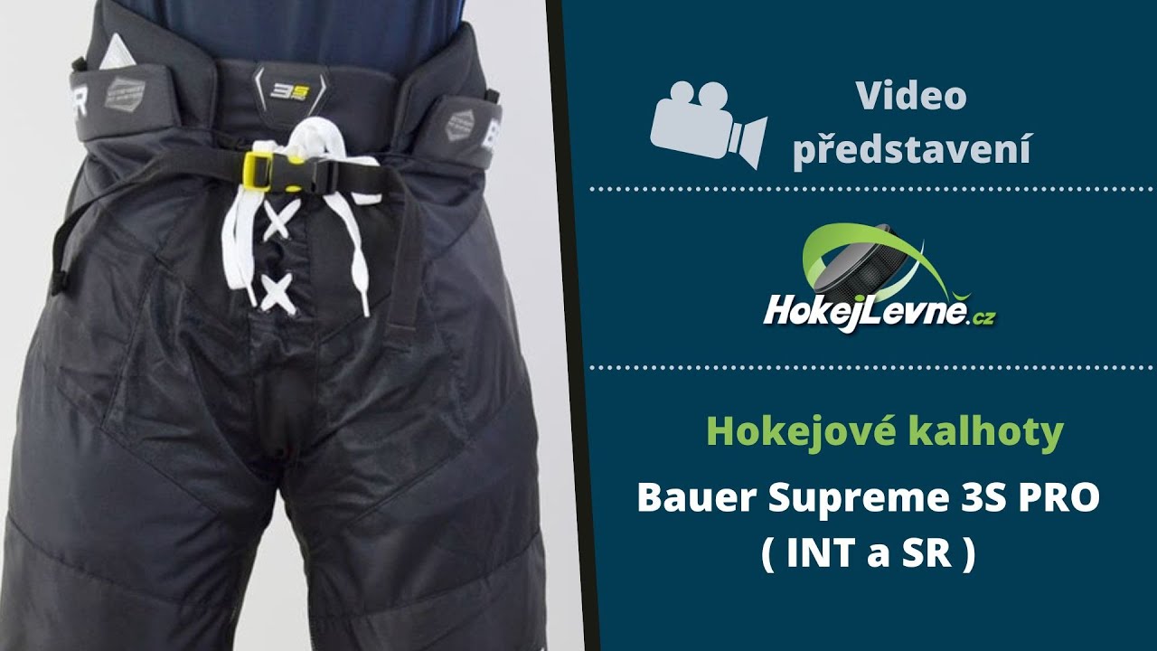 Kalhoty Bauer Supreme 3S PRO - Představen&iacute; HokejLevně.cz