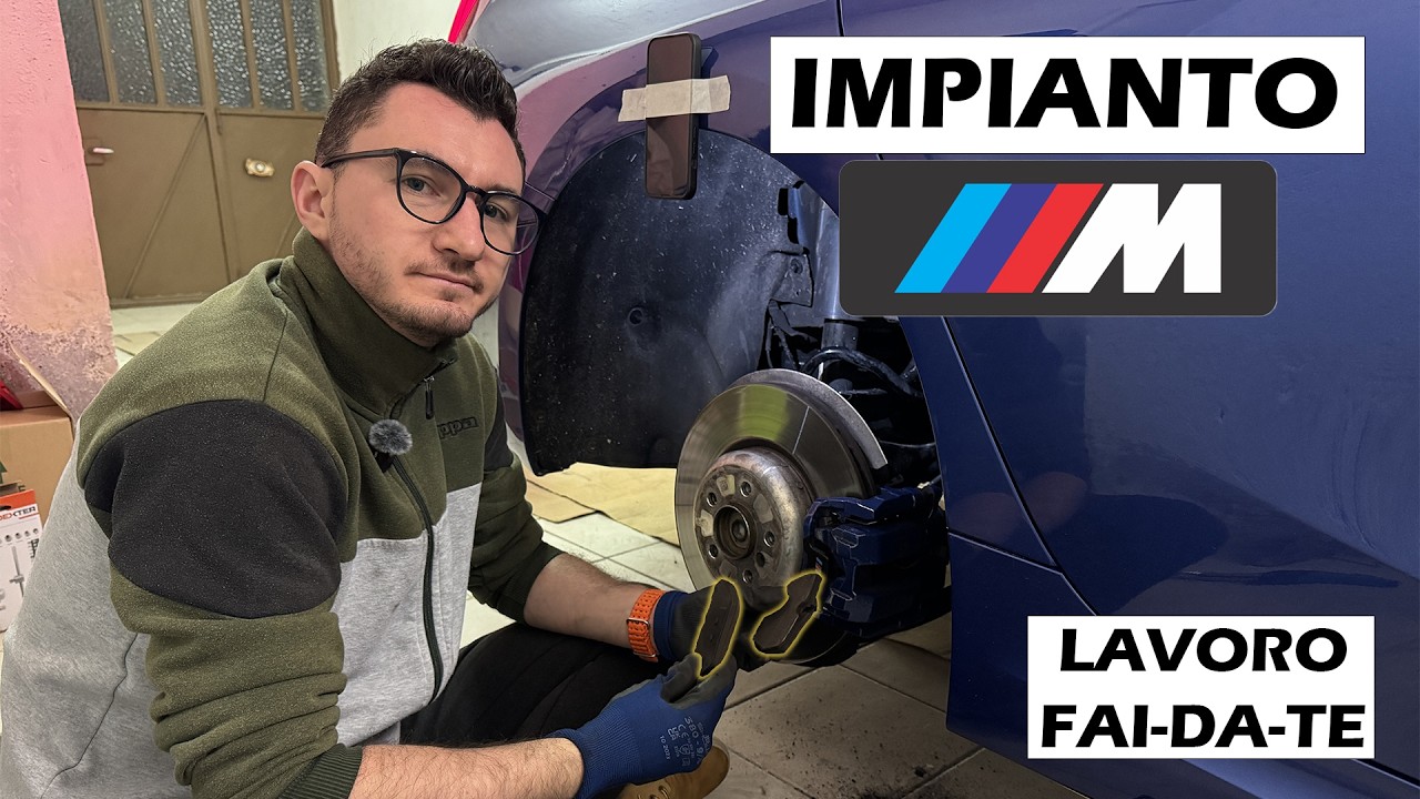 BMW 330D XDRIVE G20: CAMBIO PASTIGLIE POSTERIORI