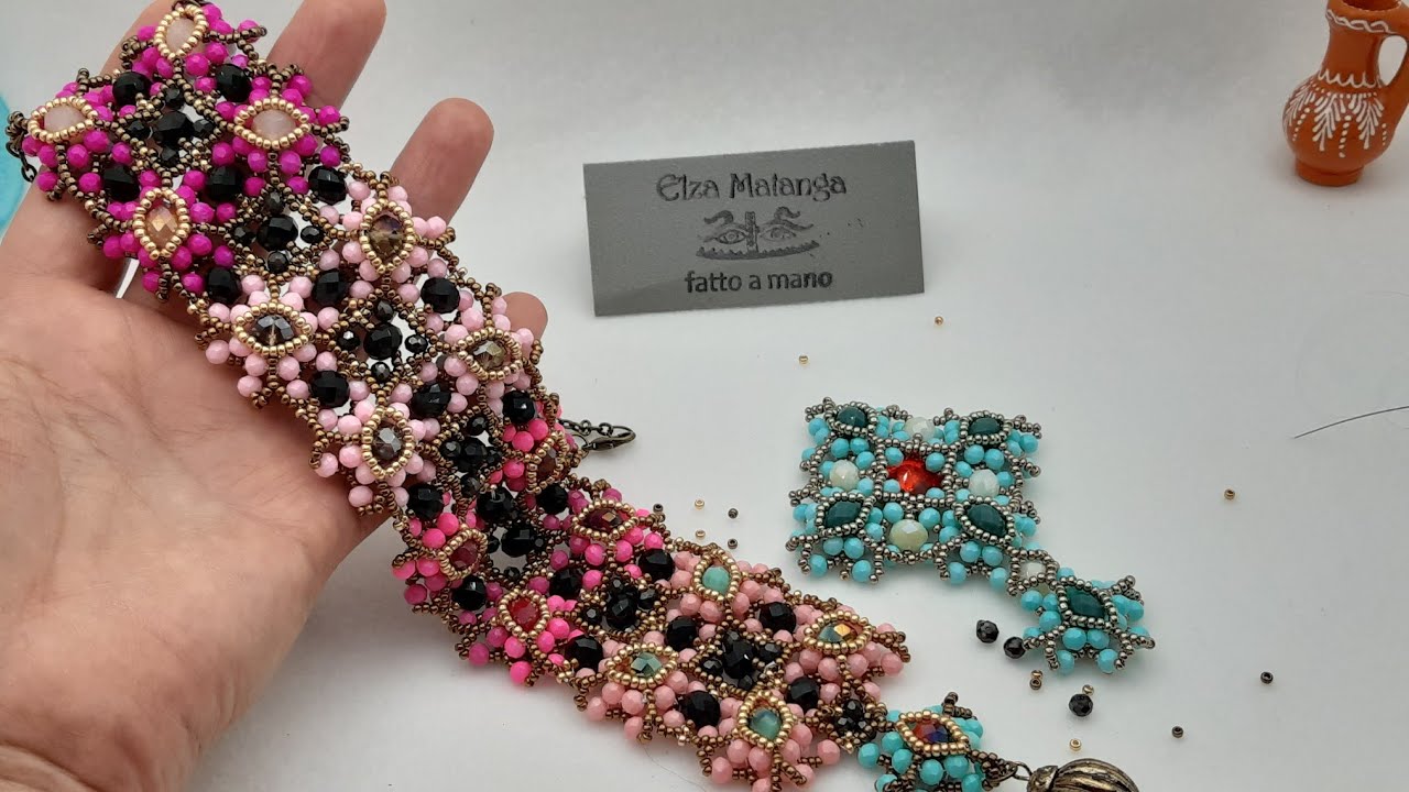 Diy video tutorial ,,ARLECCHINO,, 🥰#cravatta #gioiello #rondelle #necktie 