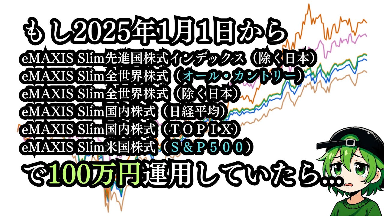 【eMAXIS Slimシリーズ】運用成績　～2025年～