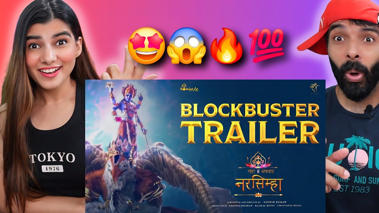 Mahavatar Narsimha Blockbuster Trailer Reaction - Hindi | Ashwin | Hombale Films| Hombale Films
