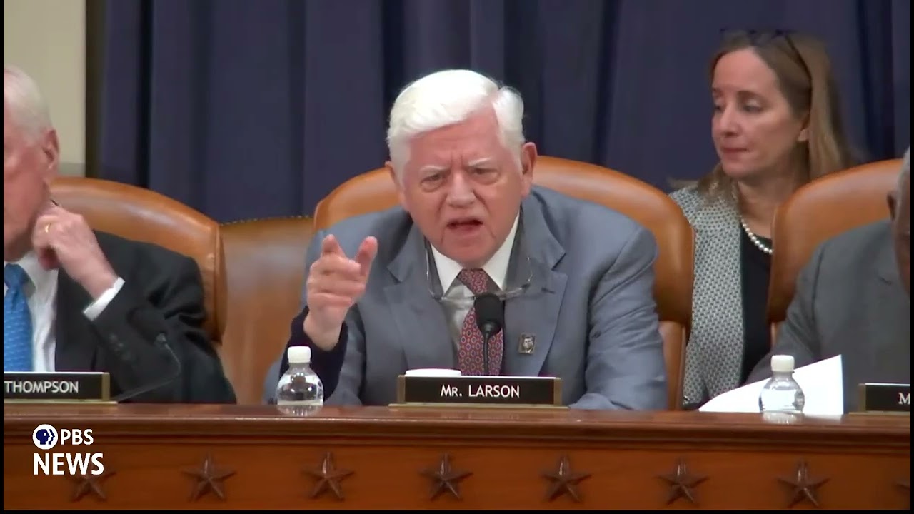 WATCH: Rep. Larson asks Greer why Russia wasn't on the list of countries faced with new tariffs