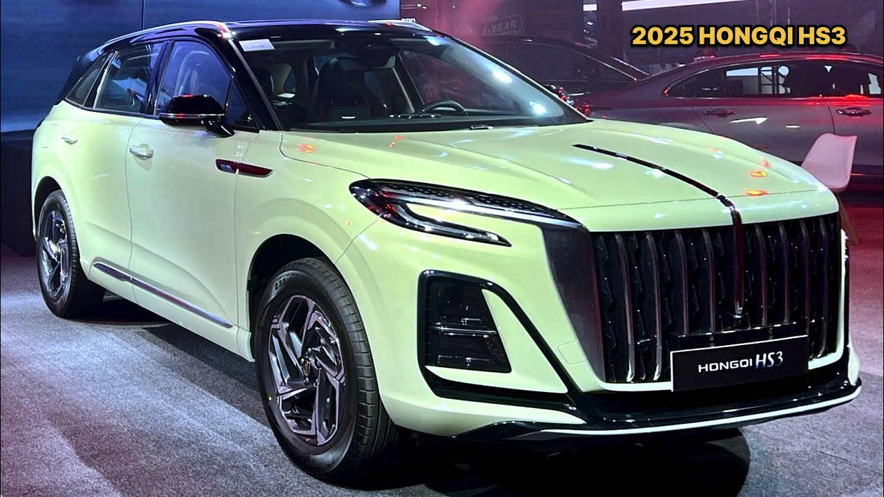 New Arrival! 2025 HONGQI HS3 - The New Luxury Car with comfortable