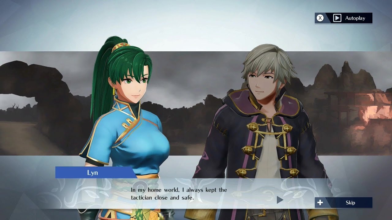 Fire Emblem Warriors - Lyn & Robin (M/F) Support Conversation