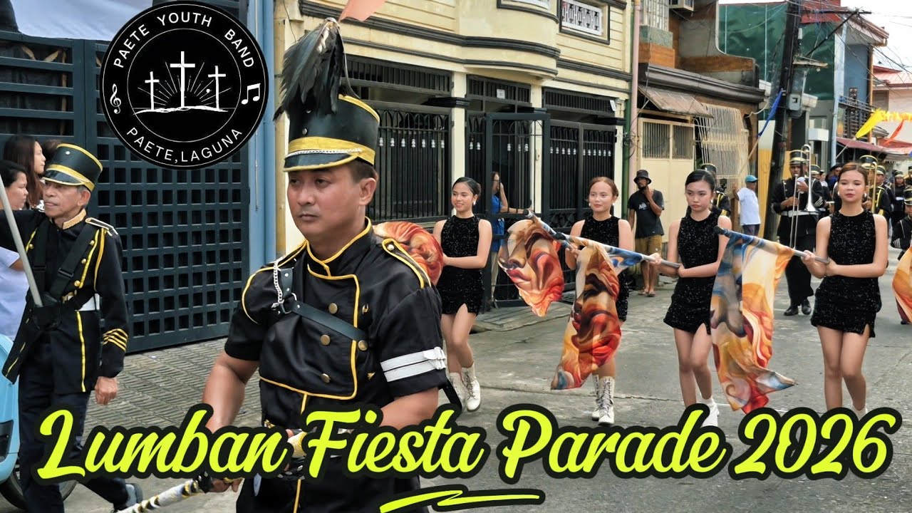 Paete Youth Band | Lumban Town Fiesta 2026 | Parade
