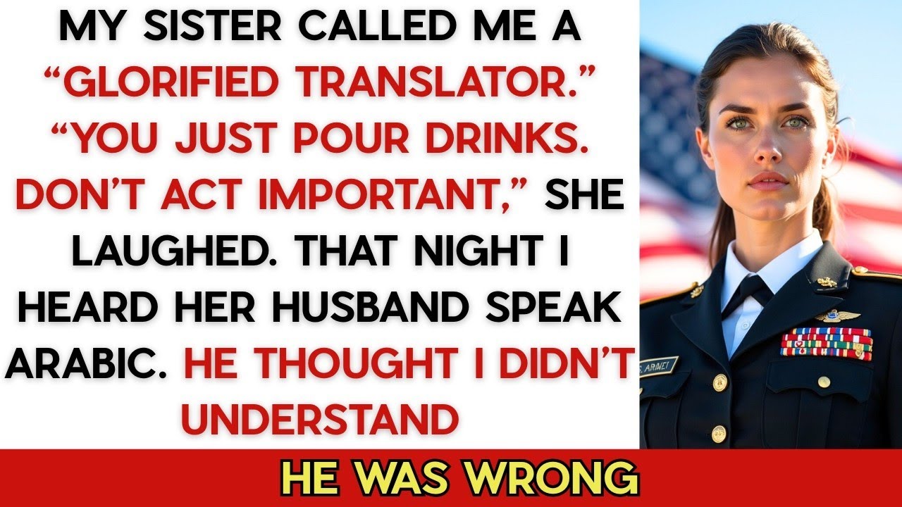 My Sister Called Me A 'Glorified Translator'— Until I Spoke 4 Words In Arabic That Froze Her Husban