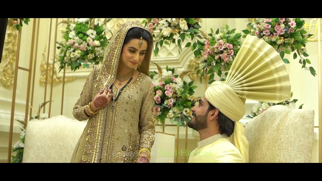 Hafsa & Hamza Baraat Highlights