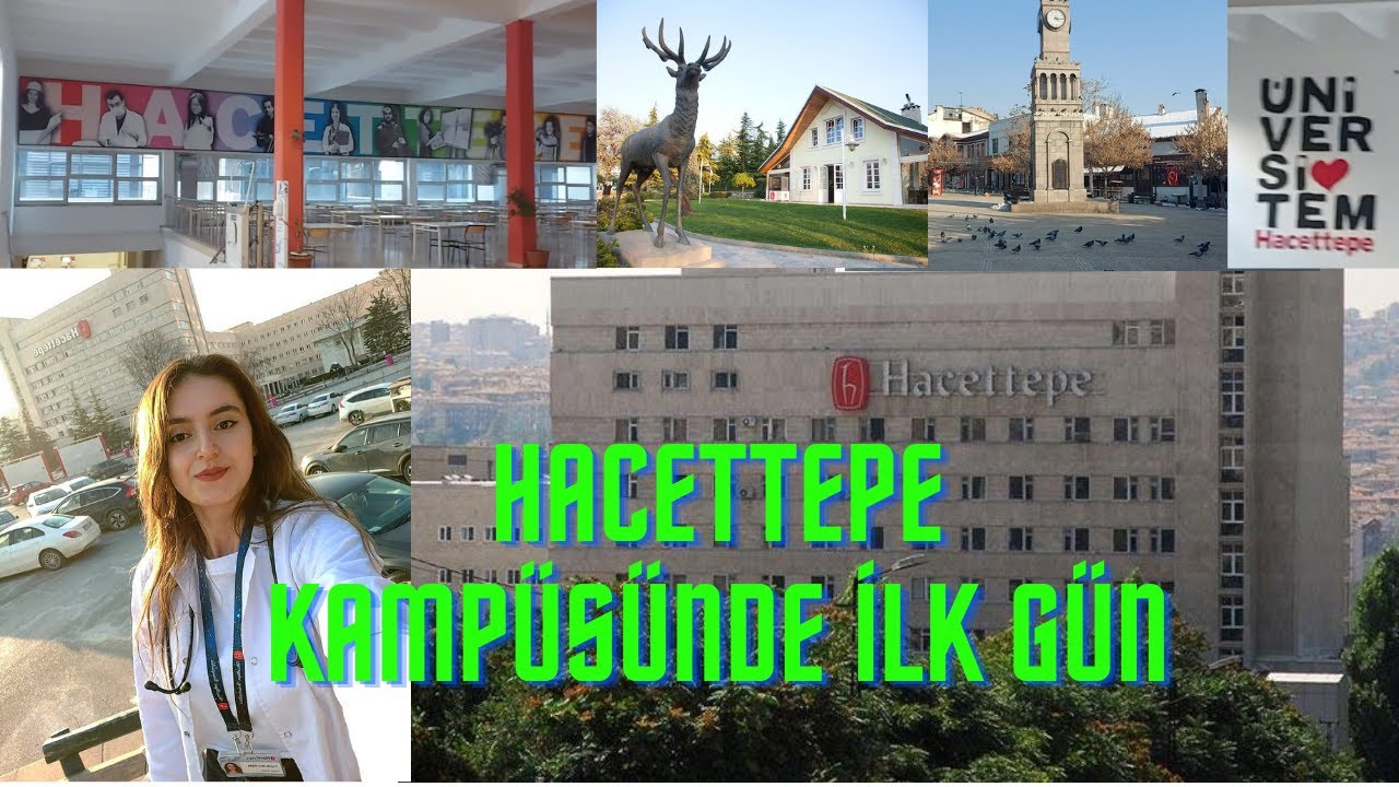 HACETTEPE KAMPÜSÜNDE İLK GÜNÜM | Hacettepe Tıp Günlükleri Başlasın | Vlog