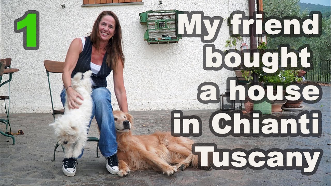 My friend BOUGHT A HOUSE in Tuscany!  PART 1 - inspiration for remodeling
