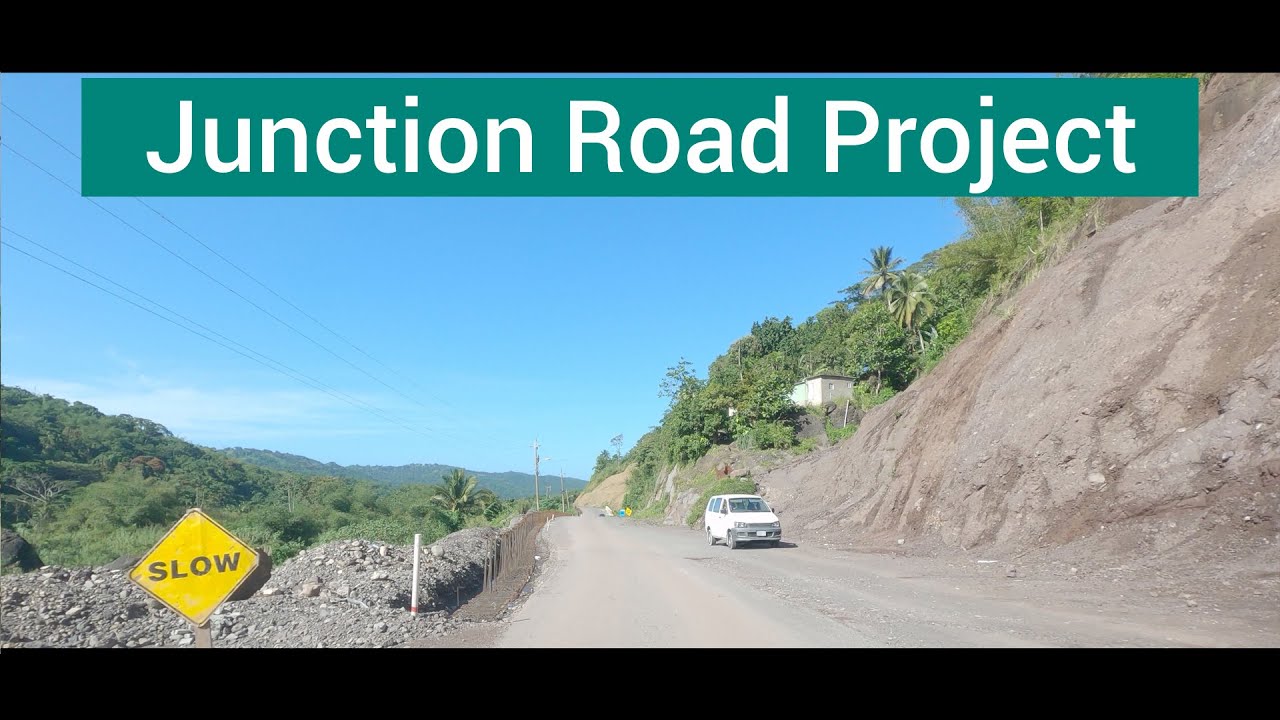 Junction Road Improvement Project, St Mary, Jamaica  - January 2021
