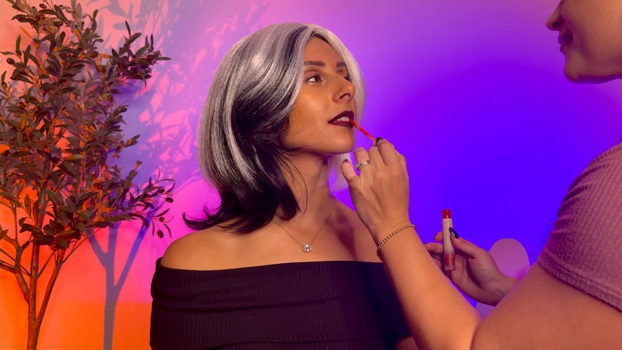 ASMR Perfectionist Roleplay | Halloween Hair, Makeup & Outfit Touch-Ups