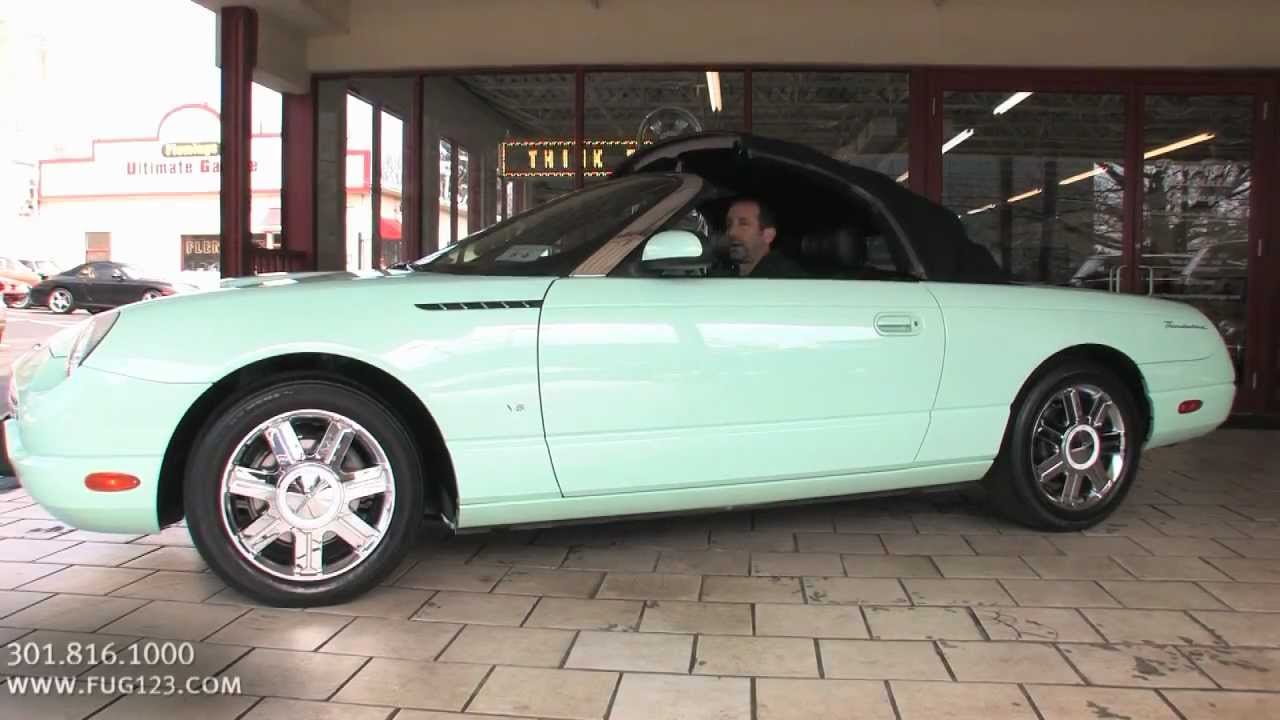 2004 Ford Thunderbird Convertible for sale with test drive, driving sounds, and walk through video