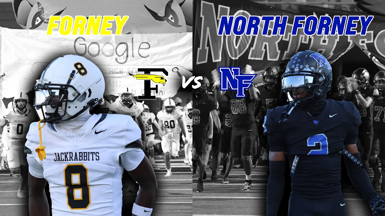 Forney vs #15 North Forney THE BATTLE FOR FORNEY LOADED D1 TALENT 6A CROSSTOWN RIVALRY #txhsfb