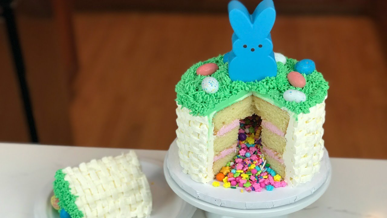 How to Make a EASTER PI&Ntilde;ATA CAKE | Baking with Ryan