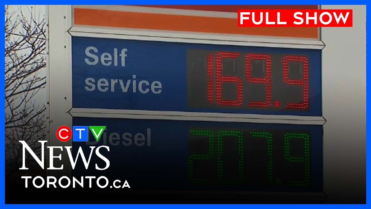 Torontonians frustrated with the latest hike in gas prices | CTV News Toronto Noon March 20 2026