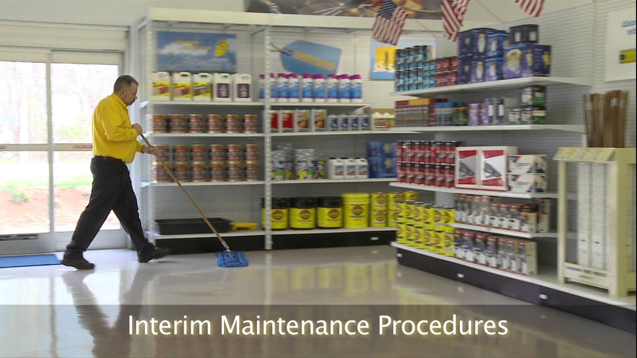 Simoniz Floor Care - Interim Maintenance Procedures