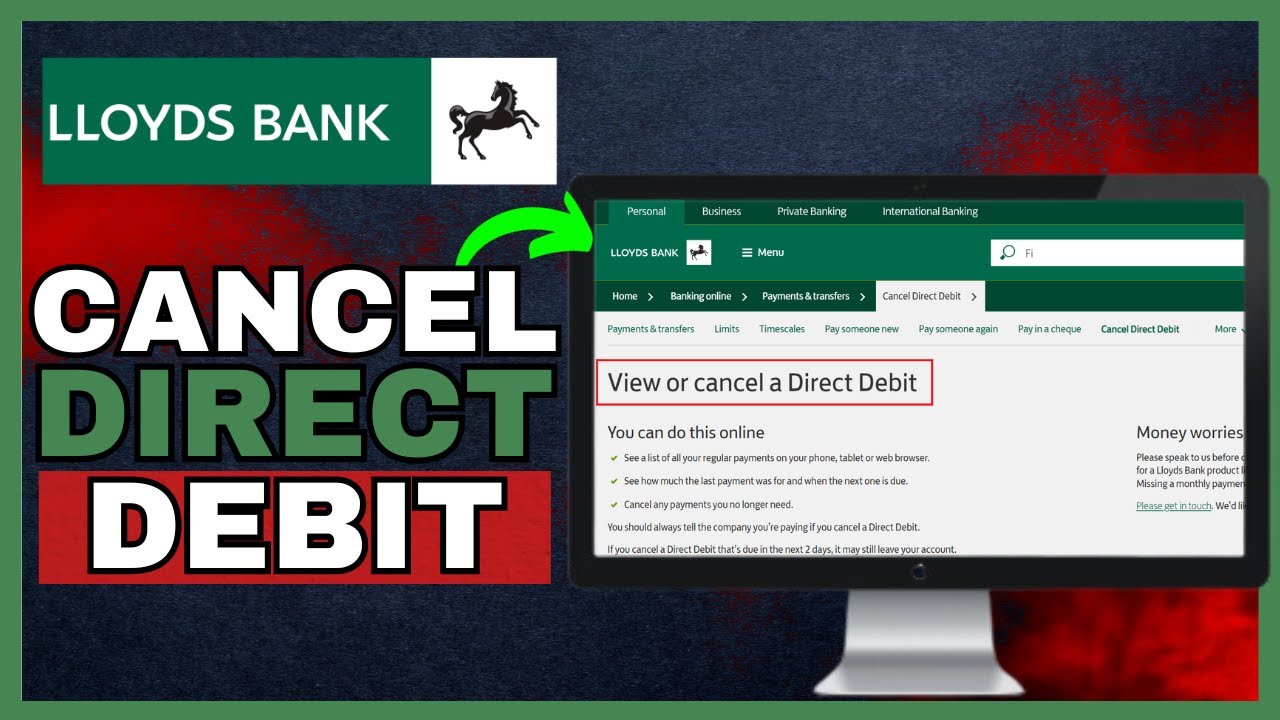 How To Cancel Direct Debit On Lloyds (2025)