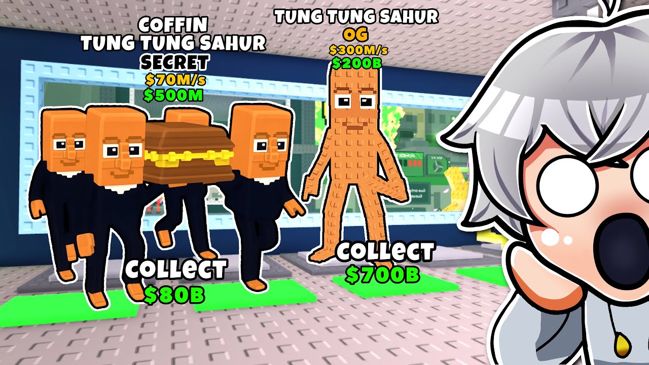 TUNG TUNG SAHUR KEMBALI?! Aku Maling SEMUA BRAINROT TERBARU di Update Steal a Brainrot!