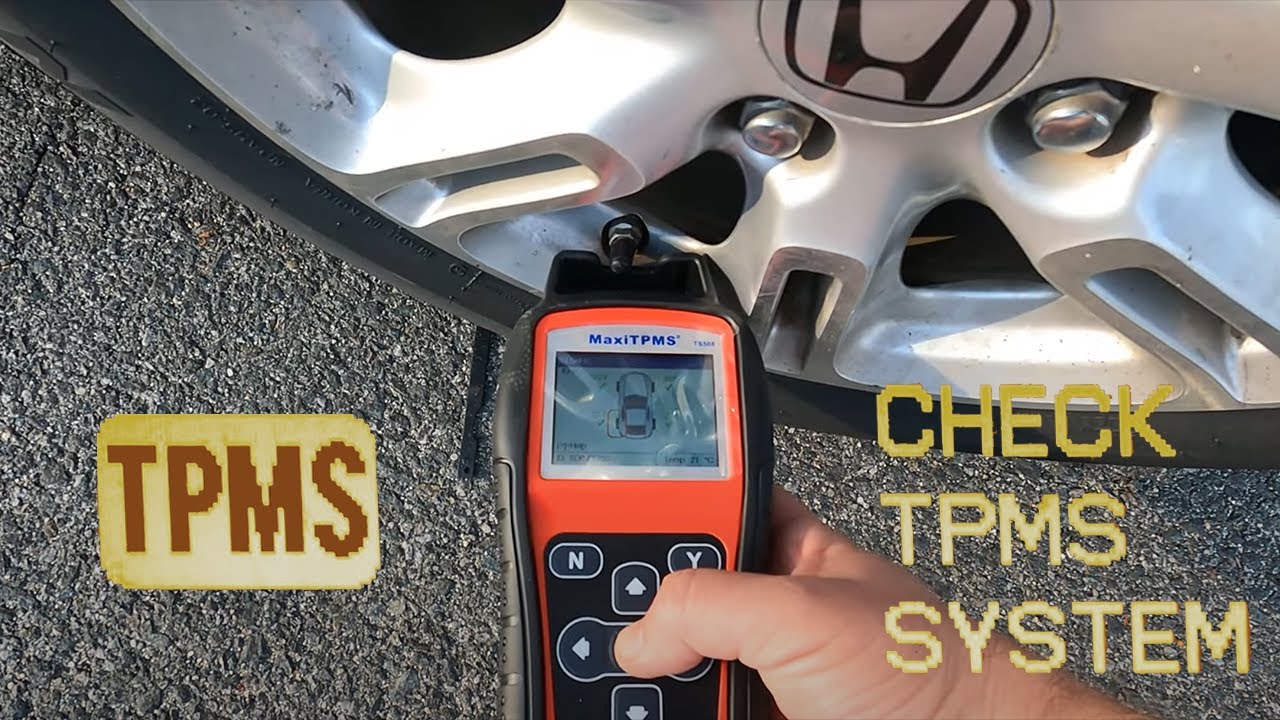 Programming TPMS sensor on a 2010 Honda Insight.