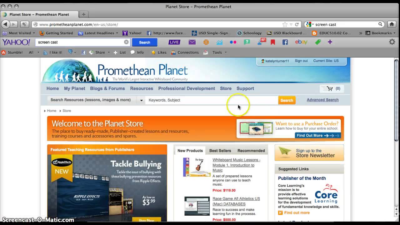 Promethean Planet Tutorial1