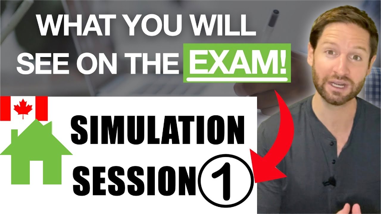 Humber College Real Estate Simulation Session 1 EXAM: WHAT TO EXPECT!