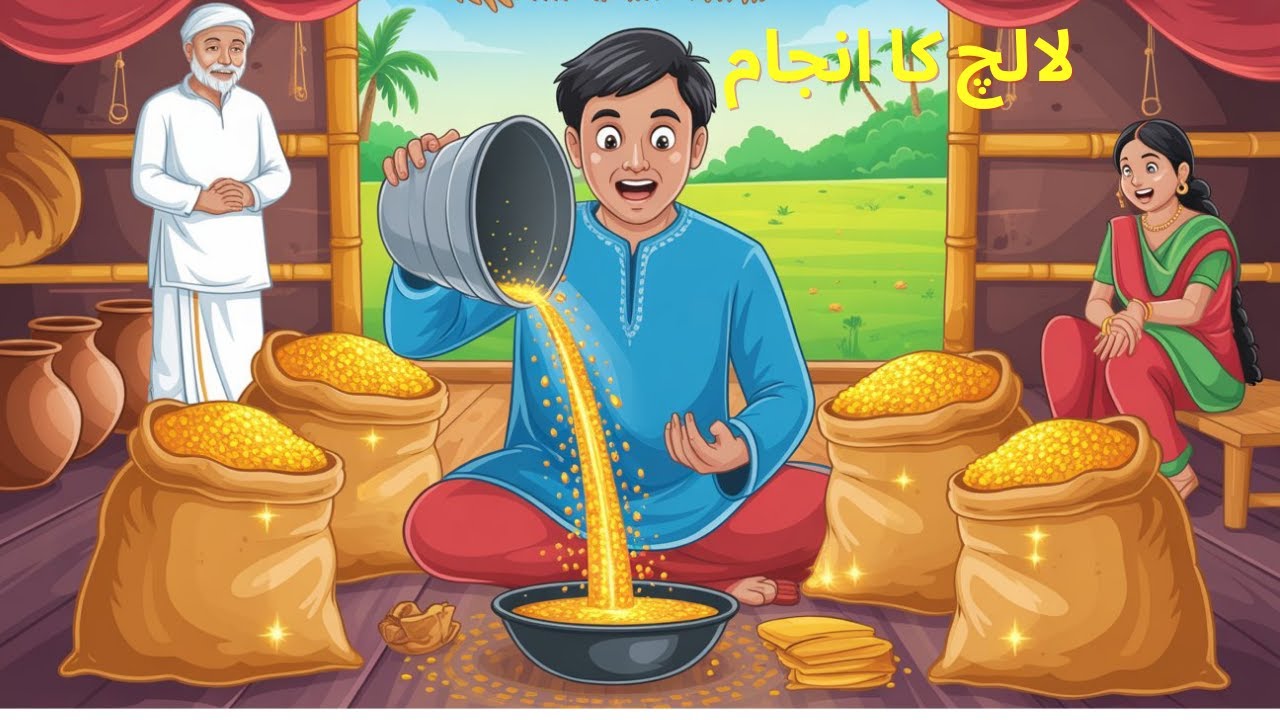 Laalch ka anjaam Seekh Bhari Urdu&hindi Moral Story