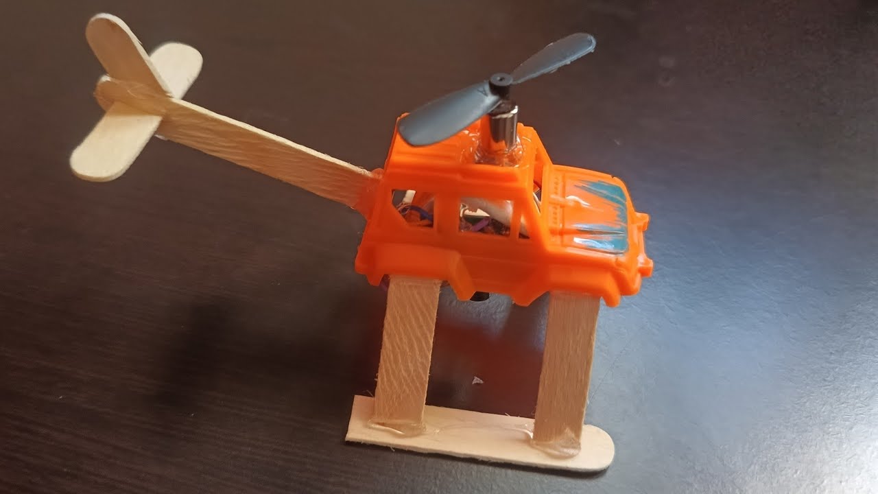 How to make remote control helicopter 🚁! Rc helicopter at home|