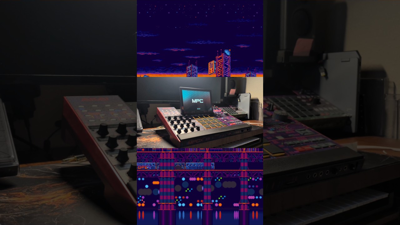 Adding a(nother) skin to my MPC X (thanks to Styleflip.com) #mpcx #mpc #sonic #sonicmania