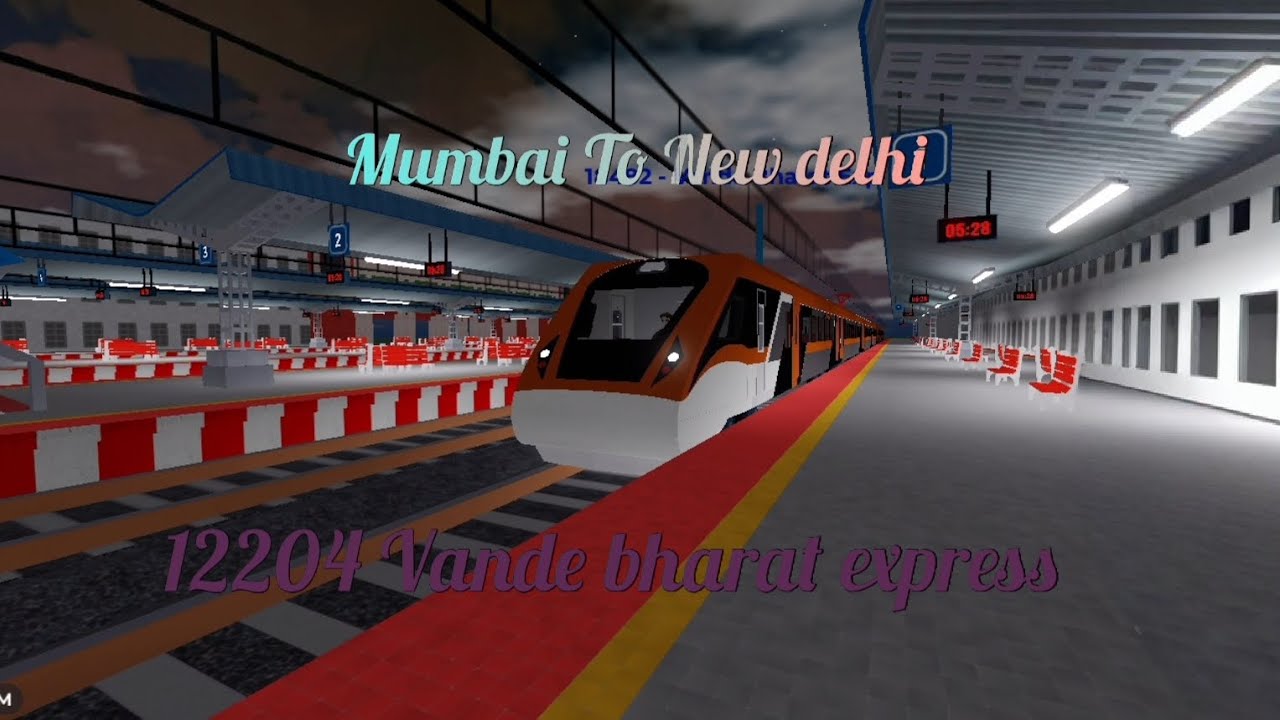 Journey on 12204 Mumbai - New delhi Vande bharat express epic rails of India 