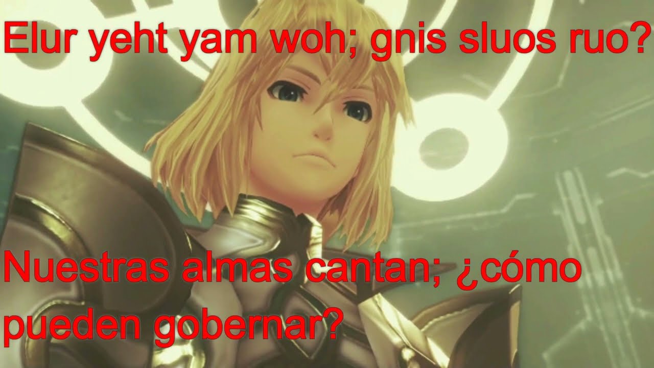 Xenoblade Chronicles: Definitive Edition -- Zanza the Divine (letra subtitulada al Español) SPOILERS