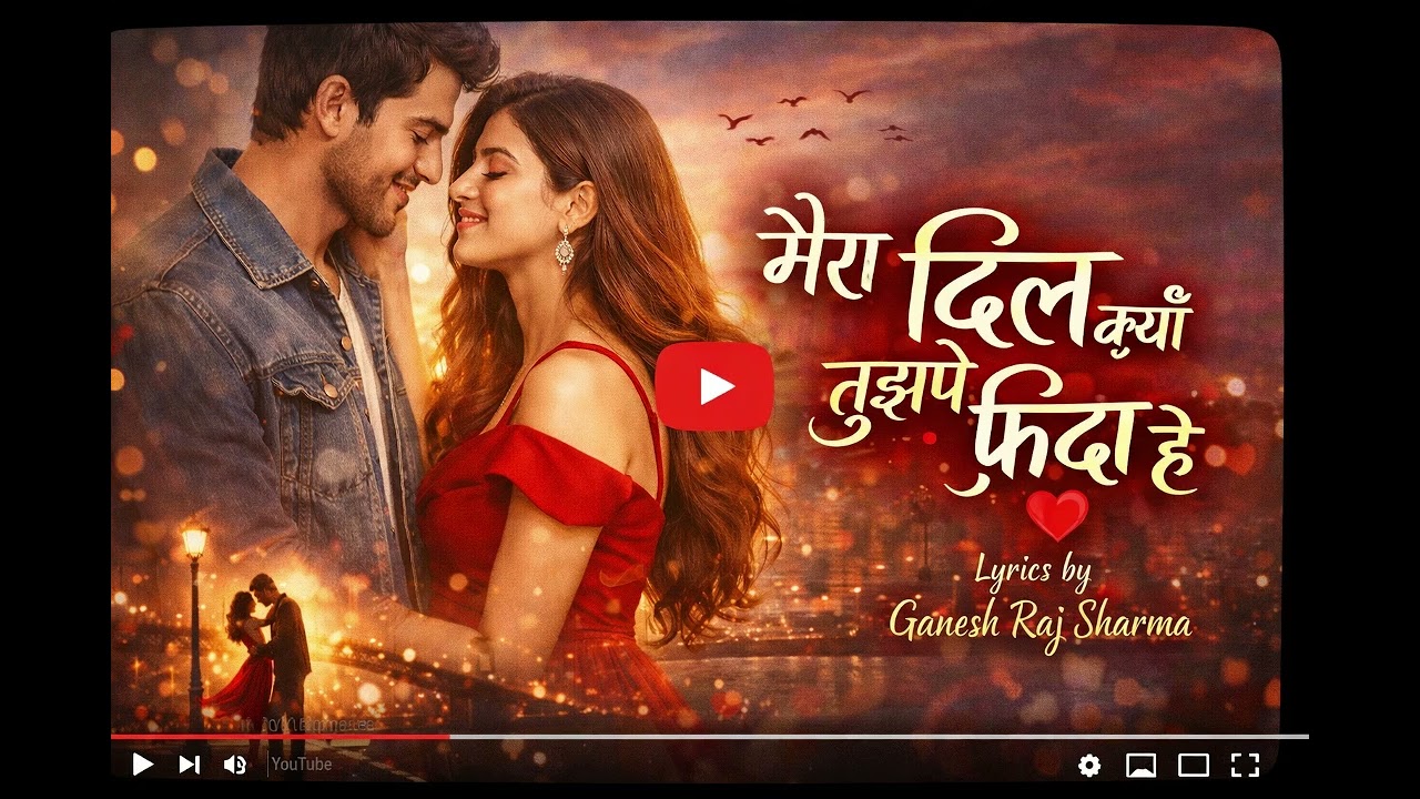 मेरा दिल क्यु तुझ्पे फिदा है //गणेश राज शर्मा //newsong//mera dil kyu tujhpe fida hai