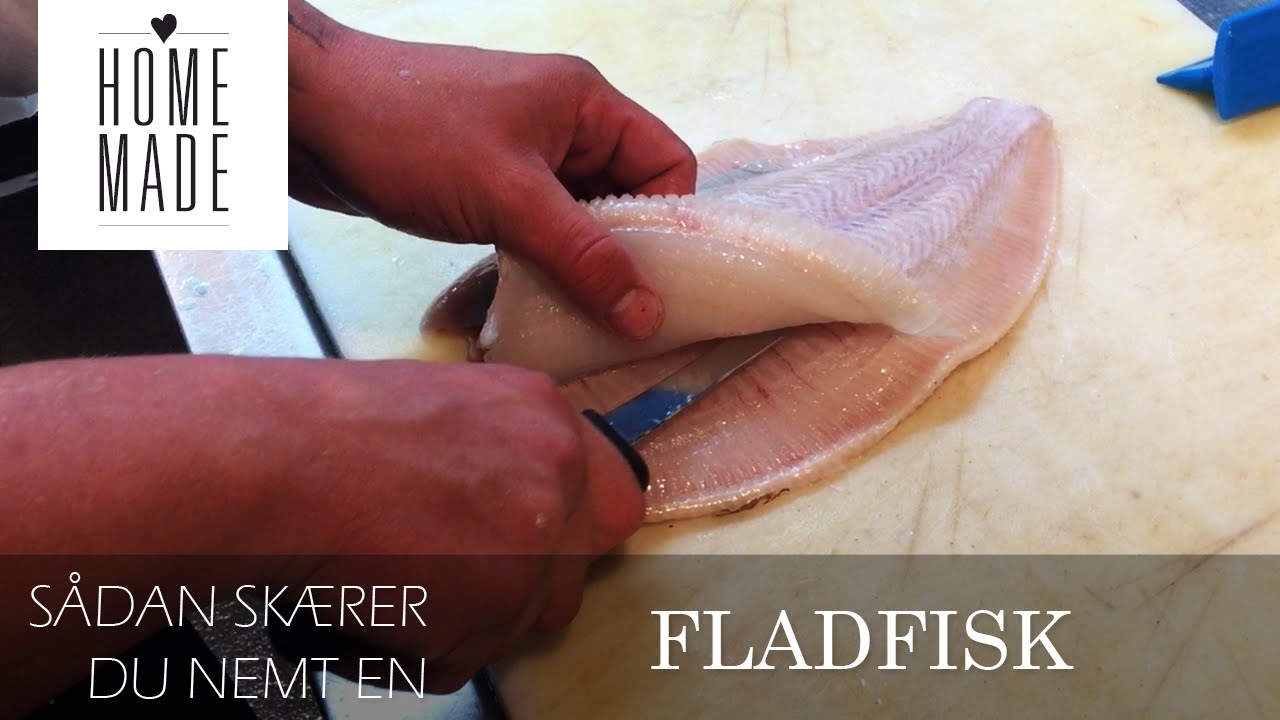 FILETÉR EN FLADFISK PÅ 3 MINUTTER | HOMEMADE