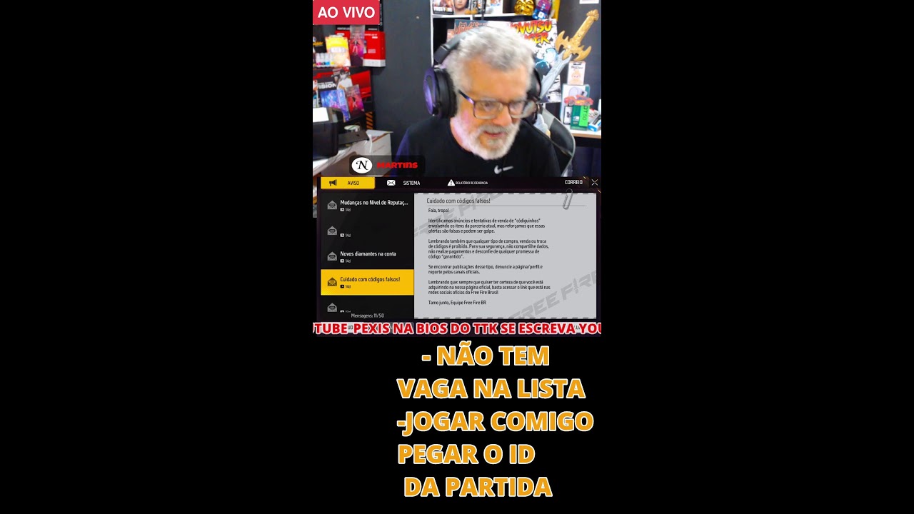 AO VIVO FREE FIRE-NOVA GROZA YUUJI ITADORI